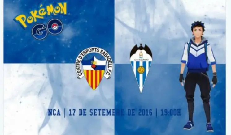 Sabadell lanza concurso de Pokémon Go para duelo vs Alcoyano