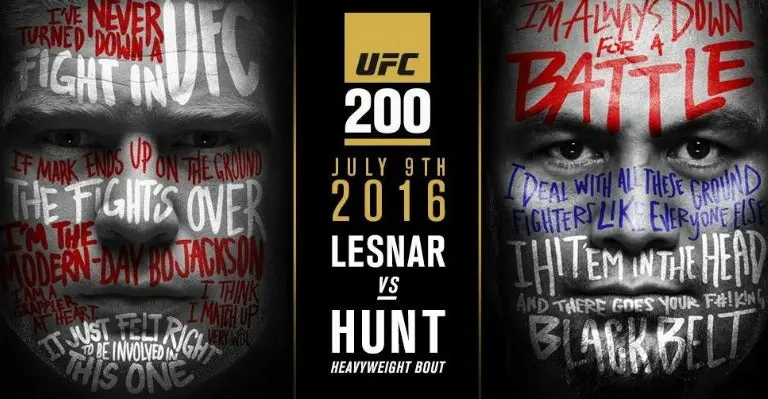 Lesnar contra Hunt, pelea estelar del UFC 200
