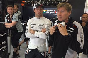 Checo Pérez aprovecha condiciones y es tercero en FP3