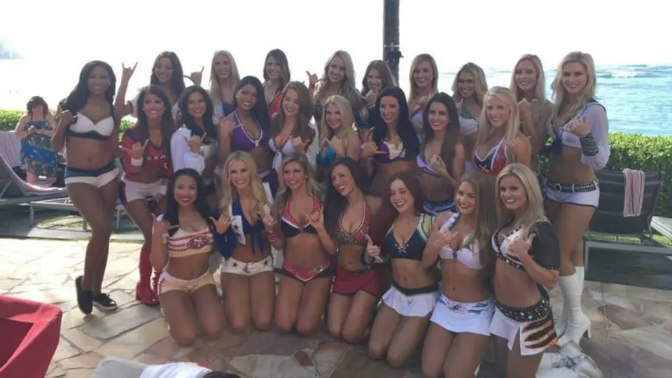 Porristas de la NFL ponen toque sexy a Pro Bowl