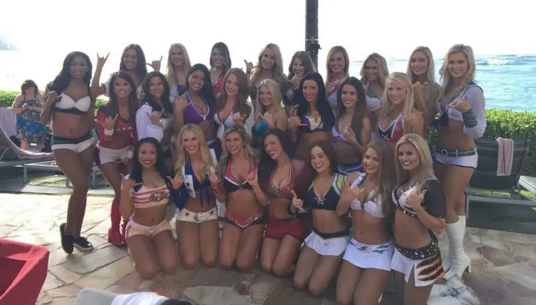 Porristas de la NFL ponen toque sexy a Pro Bowl