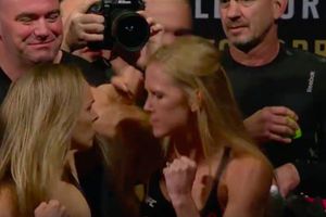 Ronda Rousey casi llega a los golpes con Holly Holm