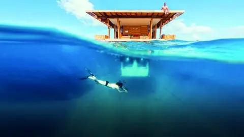 Hotel ofrece vacaciones inolvidables bajo el mar