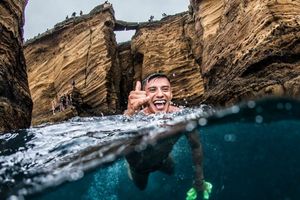 Jonathan Paredes aspira a ser el mejor clavadista de altura