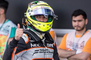 Force India confía en retener a Checo para el próximo año
