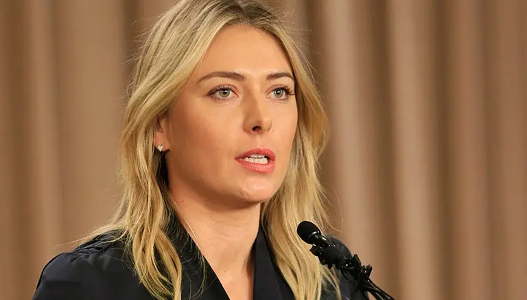 Audiencia disciplinaria de Sharapova sería en junio