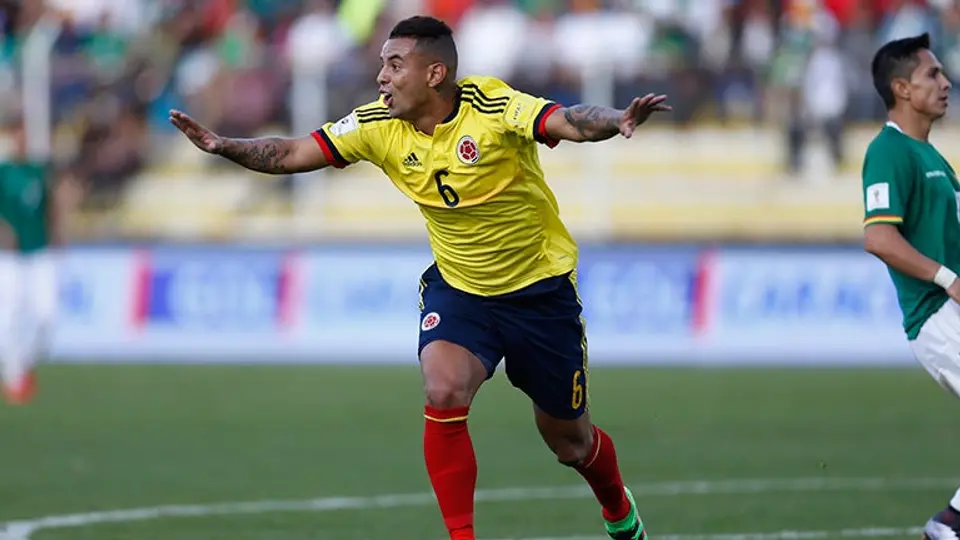 Edwin Cardona da el triunfo a Colmbia en eliminatoria