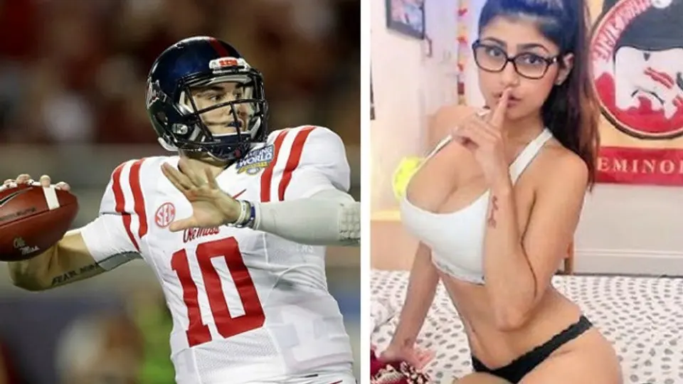 Mia Khalifa 'mete la pata' con quarterback de Ole Miss