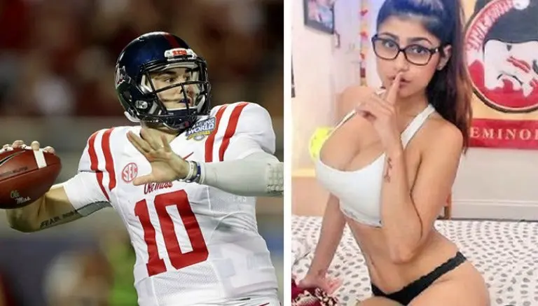 Mia Khalifa 'mete la pata' con quarterback de Ole Miss