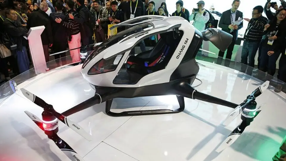 Crean un 'Taxi Dron' en China