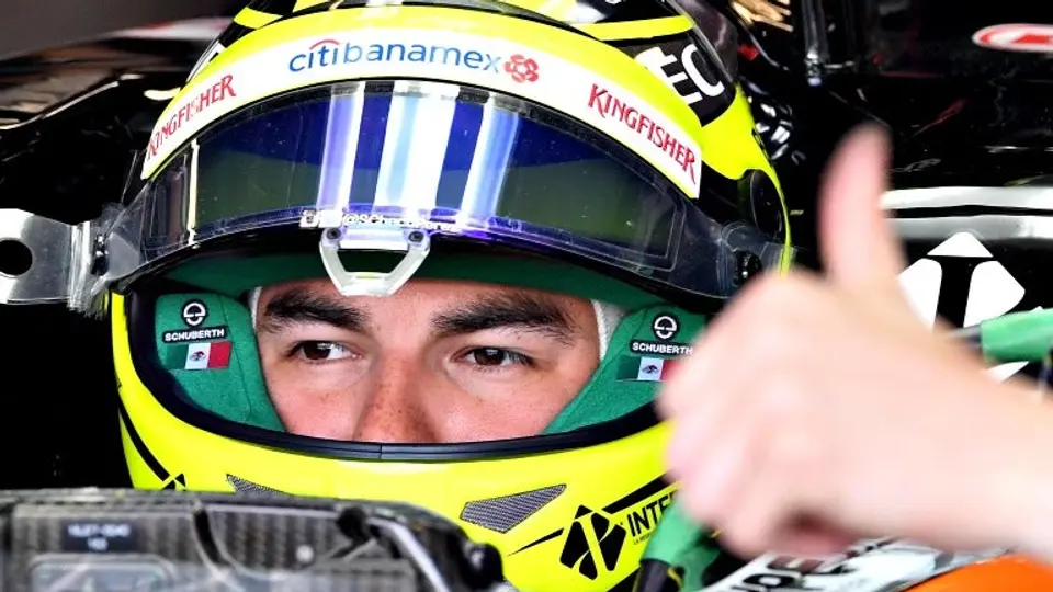 Checo Pérez tiene prácticas complicadas en Monza