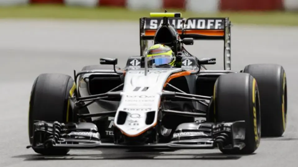 Checo Pérez, tercero en pruebas del GP de Europa