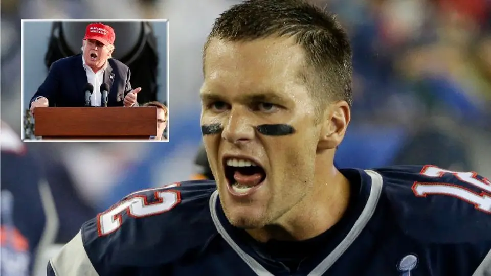 Tom Brady respalda candidatura a la presidencia de Trump