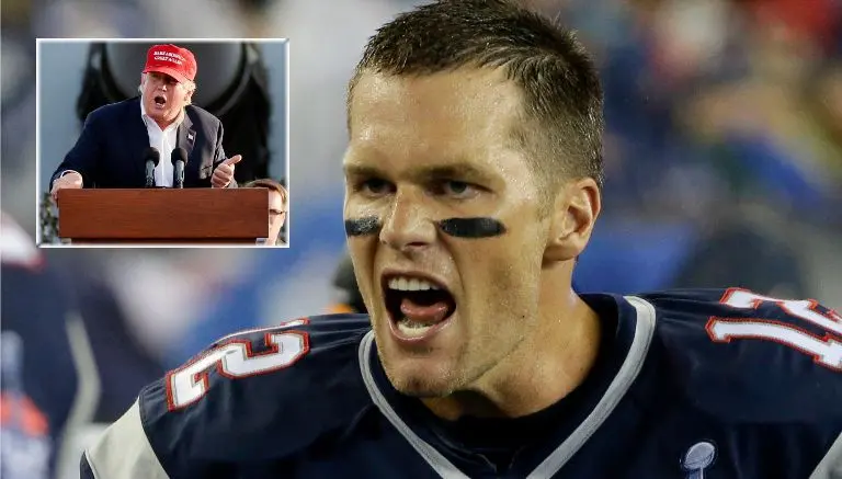 Tom Brady respalda candidatura a la presidencia de Trump