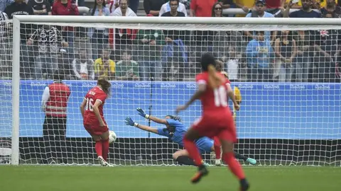 Canadá derrota a Australia con gol más rápido en historia de JO