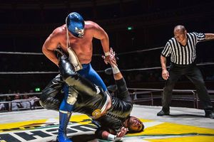 Blue Demon Jr., la sorpresa azul del Mundial de Lucha Libre