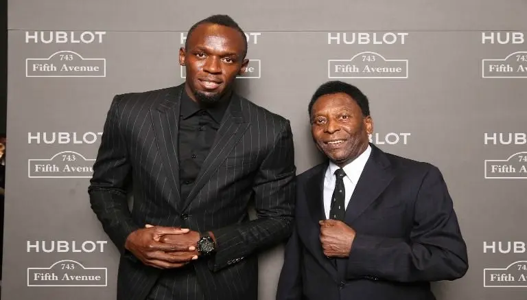 Pelé asegura que Bolt está por encima de él