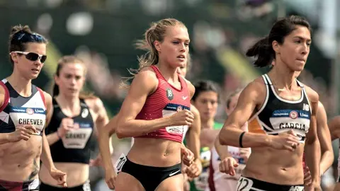 Modelo de EU deja pasarelas para ser atleta olímpica