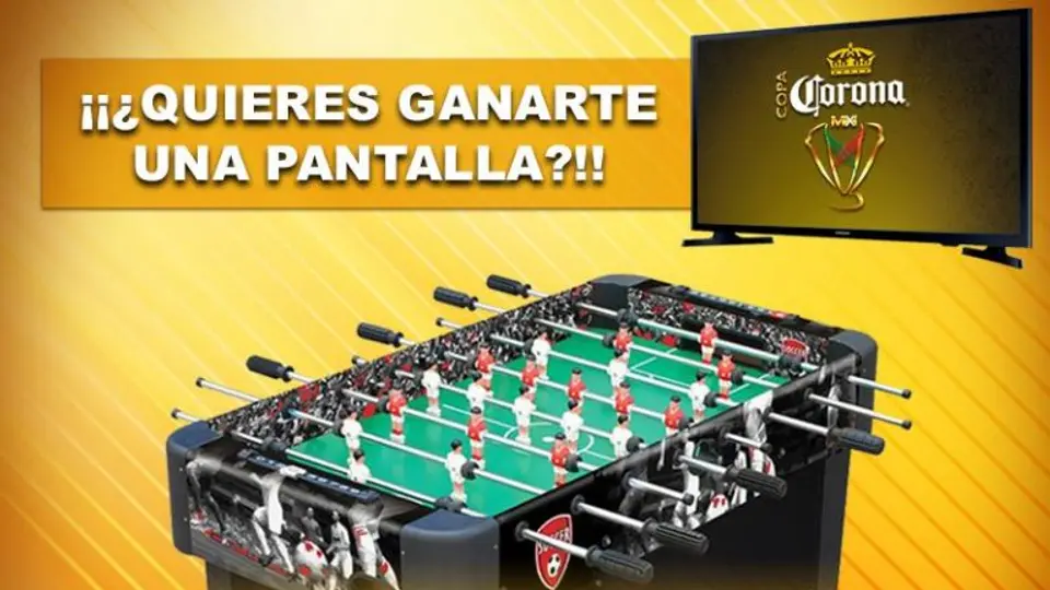 Gánate una pantalla jugando futbolito