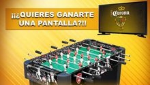 Gánate una pantalla jugando futbolito