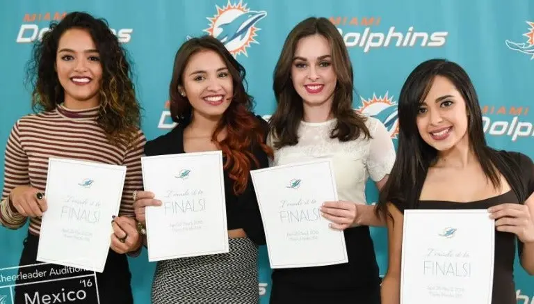 Cuatro mexicanas, candidatas a ser nuevas porristas de Miami