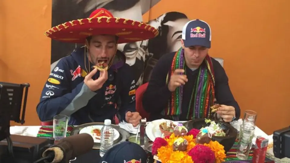 Ricciardo disfruta de su visita a Garibaldi