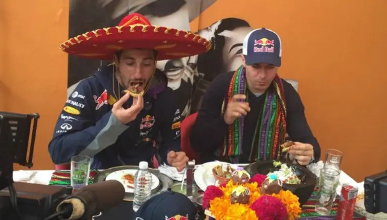 Ricciardo disfruta de su visita a Garibaldi