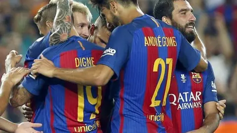 Barcelona golea a Sevilla y es Supercampeón de España