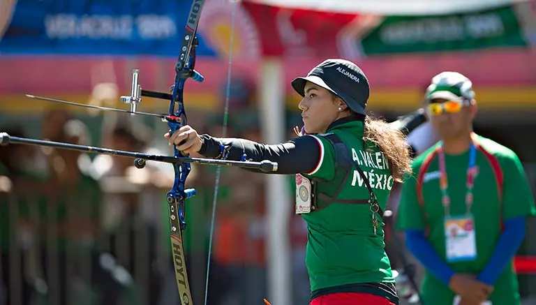Alejandra Valencia, en los Juegos Centroamericanos de Veracruz 2014 | MEXSPORT