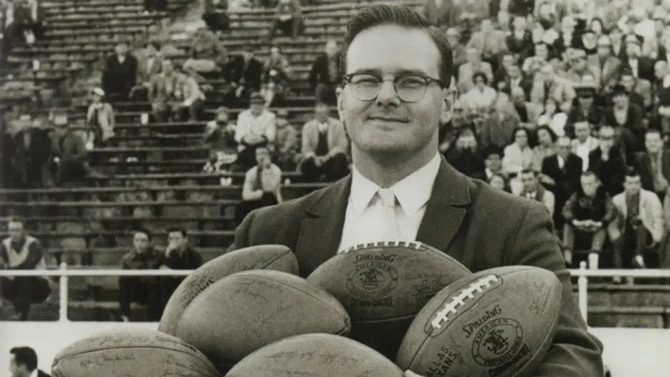 Pete Rozelle y Lamar Hunt, los padres del Super Bowl