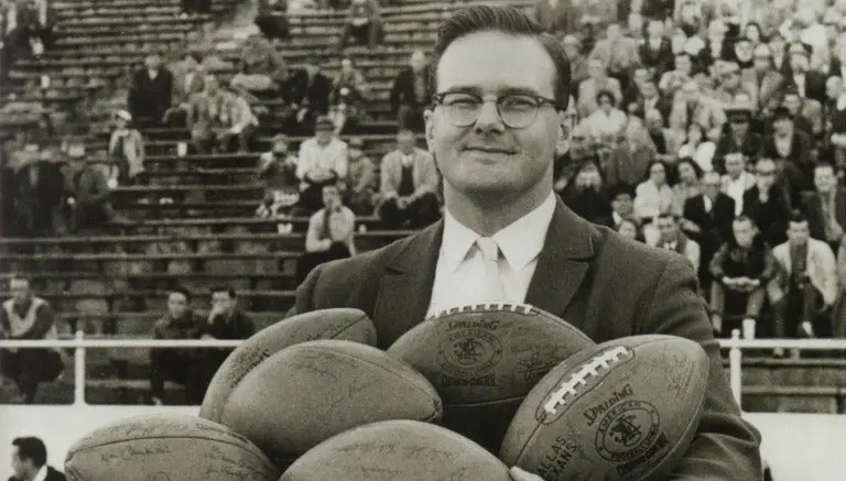 Pete Rozelle y Lamar Hunt, los padres del Super Bowl