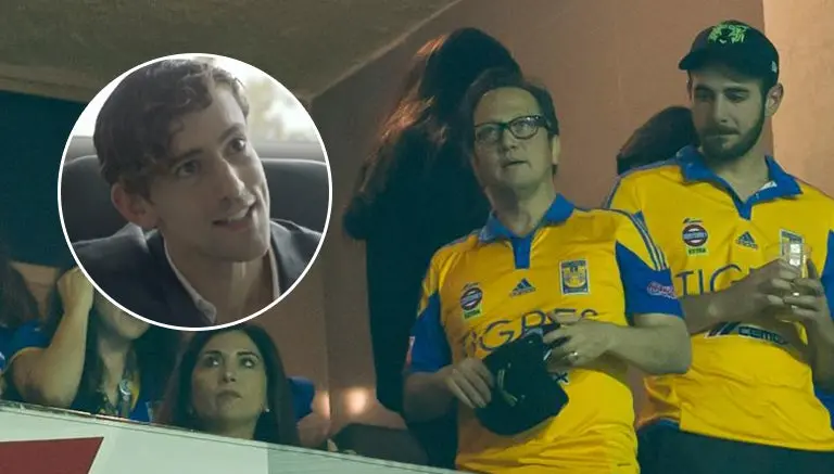 Rob Schneider, 'de fiesta' con presidente de Club de Cuervos
