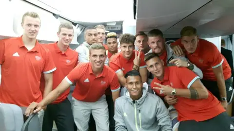Alemania tiene su primer entrenamiento en Salvador de Bahía