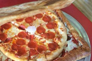 Crean caja de pizza... hecha de pizza