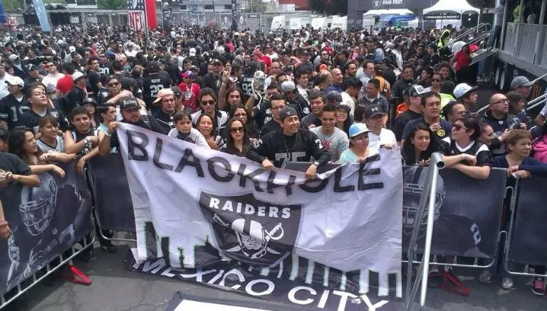 'Raiders Fan Fest' augura éxito para MNF en México