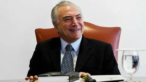 Presidente interino de Brasil, preparado para abucheos en Río