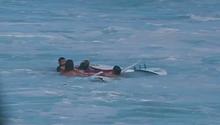 Surfistas salvan la vida de un colega en Hawai