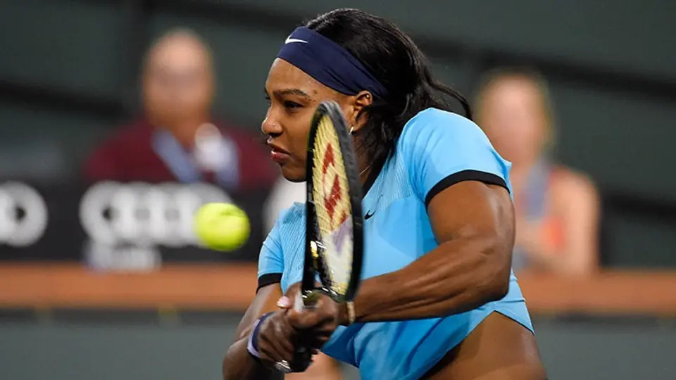 Serena Williams elimina a la Campeona de Indian Wells