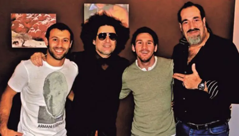 Daniel Rojo, de mafioso a cuidar a Messi