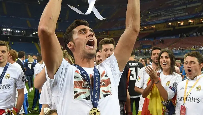 Álvaro Arbeloa festeja título de Champions League | EFE