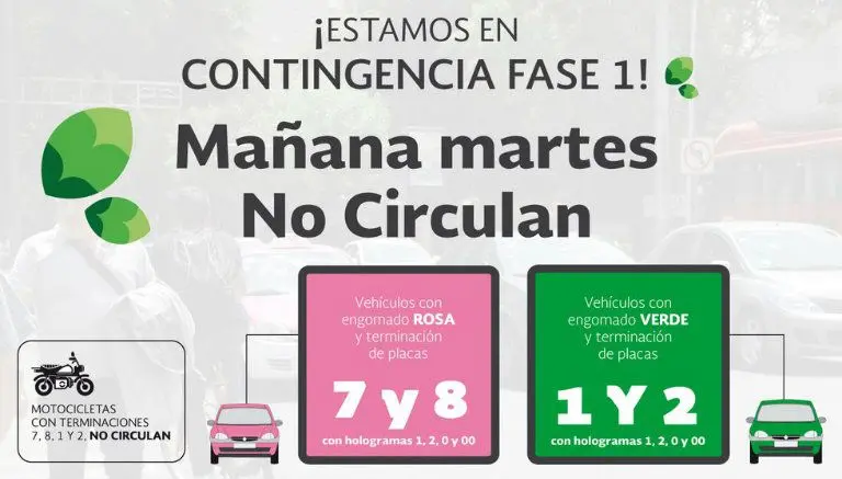 Habrá 'Doble Hoy No Circula' este martes 3 de mayo