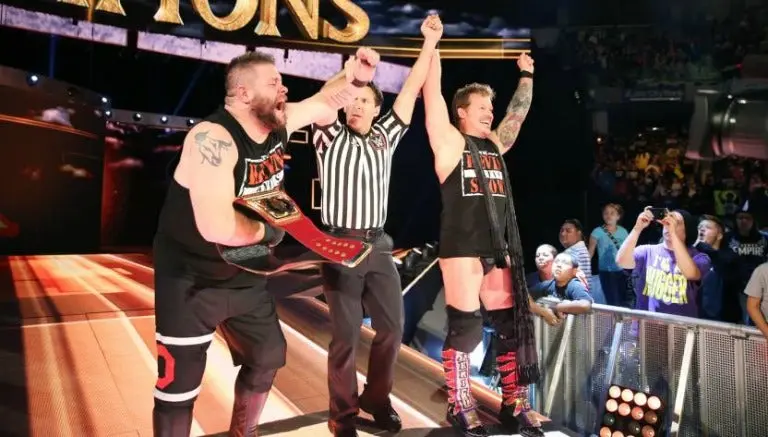 Kevin Owens retiene título Universal con ayuda de Jericho