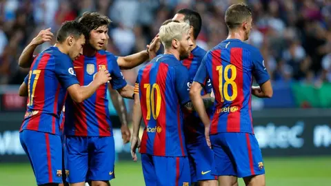 Barcelona mantiene invicto en pretemporada contra Leicester