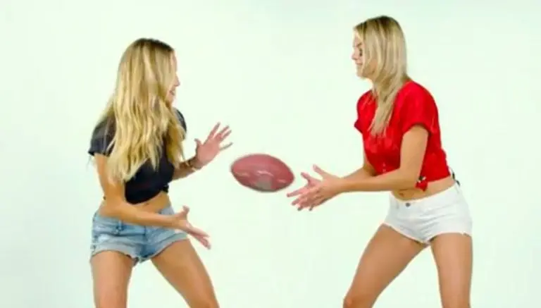 Supermodelos recrean famosas celebraciones de NFL