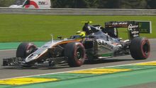 Checo Pérez arrancará sexto en el GP de Bélgica