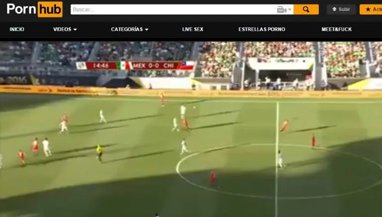 Suben goleada a México a sitio de pornografía