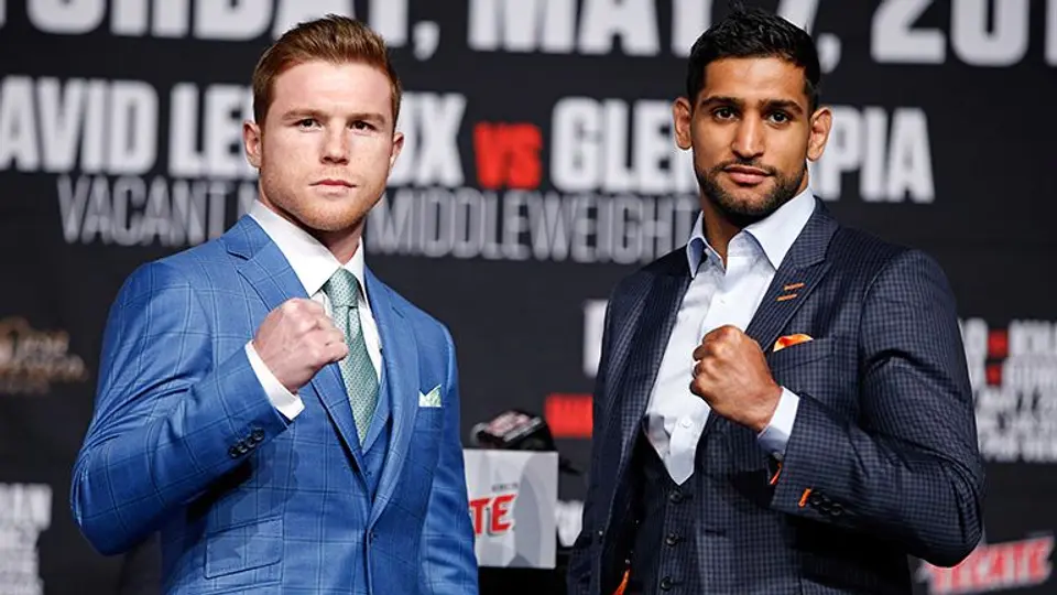 Canelo confía en su experiencia para vencer a Khan
