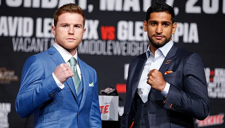Canelo confía en su experiencia para vencer a Khan