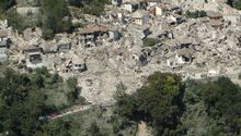 Sismo en Italia deja al menos 73 muertos