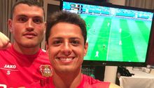 Chicharito le manda buenas vibras al Tri Olímpico